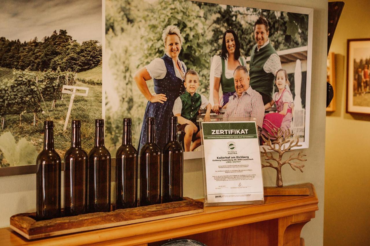 Weingut Kollerhof Am Eichberg Villa Leutschach Eksteriør billede